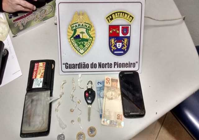 2º BPM: POLÍCIA MILITAR APREENDE DROGAS EM IBAITI
