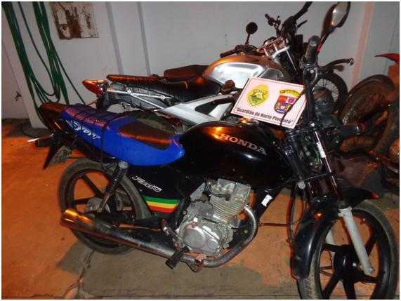 motocicleta recuperada carlópolis