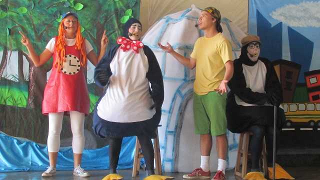 Espetáculo teatral visita crianças de 3 cidades da região