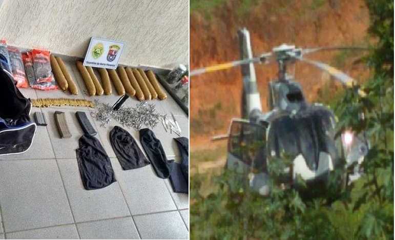 BANDIDOS FORTEMENTE ARMADOS TROCAM TIROS COM A POLICIA EM TENTATIVA DE ROUBO A BANCO
