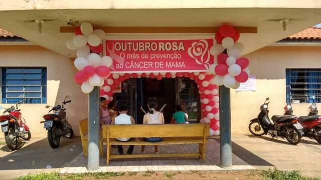 POSTO DE SAÚDE DA VILA SÃO PEDRO REALIZA AÇÃO OUTUBRO ROSA