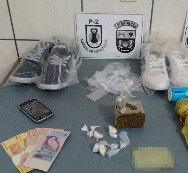 TR�FICO DE DROGAS EM W. BRAZ