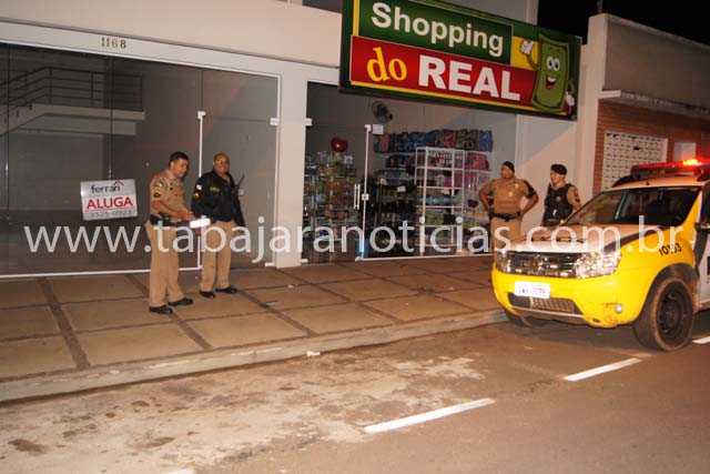 POLICIA MILITAR EVITA FURTO EM LOJA NA RUA PARANA E PRENDE LADRÃO EM FLAGRANTE