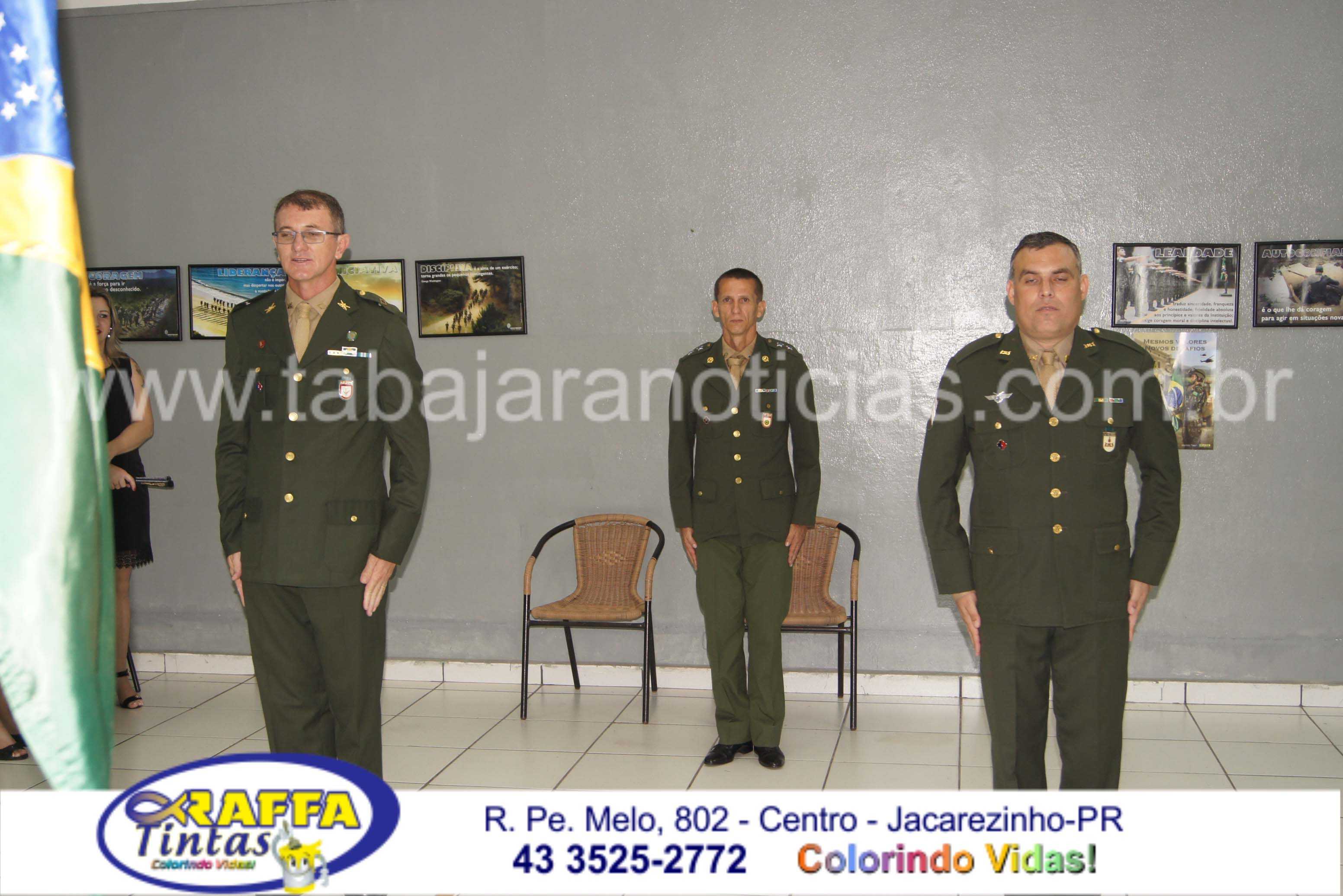 TROCA DE COMANDO DO TIRO DE GUERRA DE JACAREZINHO