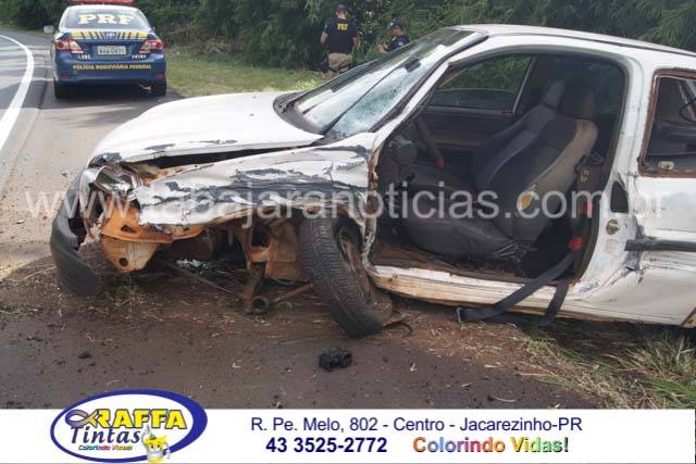 ACIDENTE ENTRE DOIS CARROS E UMA CARRETA DEIXA CRIANÇA DE DOIS ANOS FERIDA NO KM 37 DA BR 153