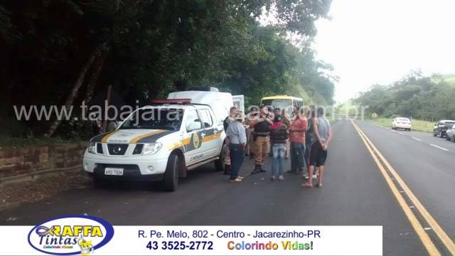 HOMEM ABANDONA CAMINHÃO AS MARGENS DA RODOVIA E SOME NA MATA APÓS DIZER QUE IRIA SE MATAR