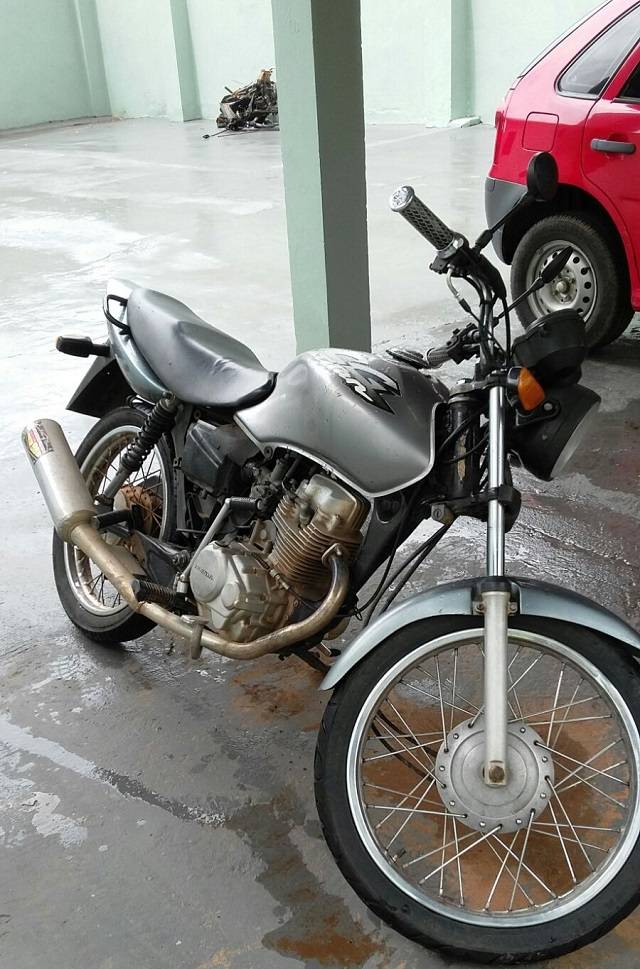 MOTOCICLETA RECUPERADA JOAQUIM TÁVORA