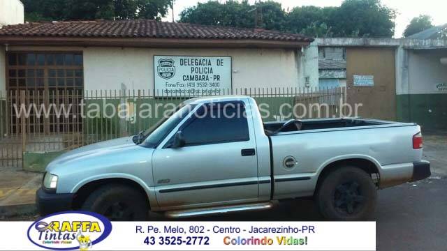 FILHO MATA PAI EM CAMBARA E É PRESO EM OURINHOS