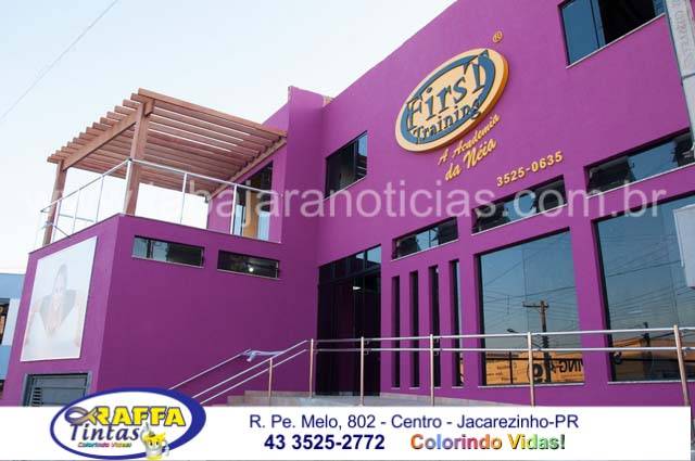 INAUGURAÇÃO DA NOVA SEDE DA FIRST TRAINING A ACADEMIA DA NÉIA