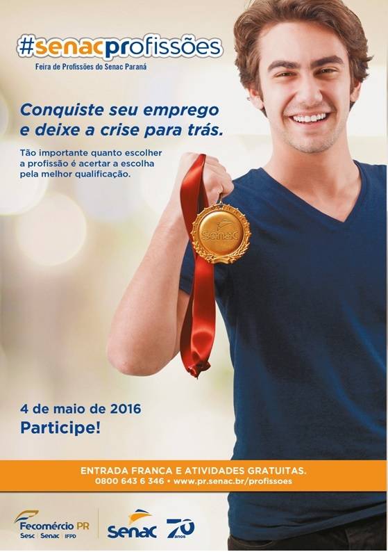 SENAC JACAREZINHO PROMOVE A FEIRA DE PROFISSÕES