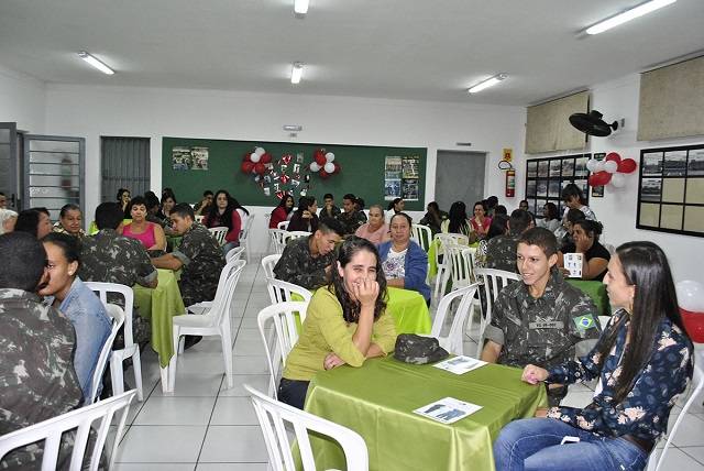 Coffee Break em comemoração ao Dia das Mães no Tiro de Guera de Jacarezinho