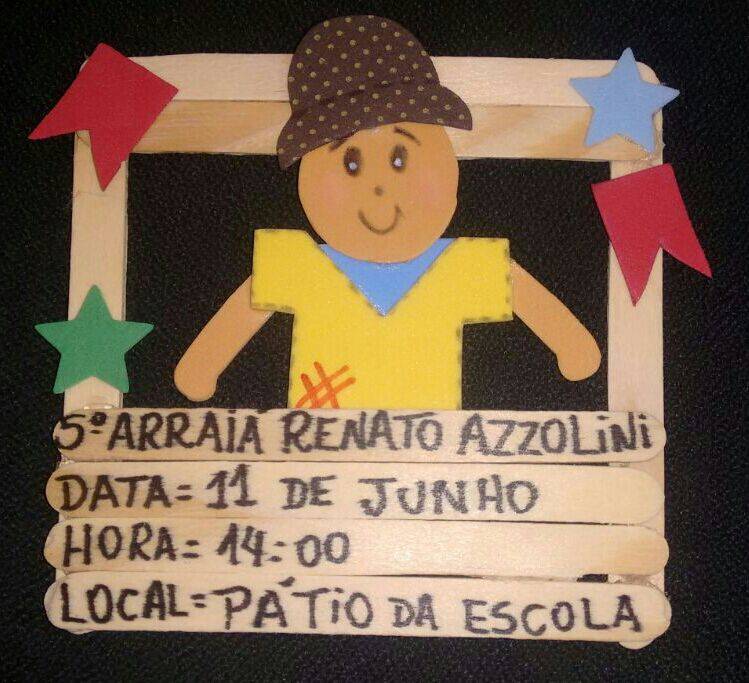 Escola Professor Renato Azzolini convida todos para o 5º Arraiá no próximo sábado