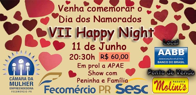 Câmara da Mulher Promove Jantar Happy Night