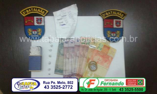 POLICIA MILITAR DE RIBEIRÃO CLARO APREENDEM ADOLESCENTE COM DROGAS E MOTO ADULTERADA