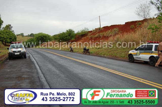 BANDIDOS ASSALTAM MERCADO EM JACAREZINHO E POLICIA PRENDE TRÊS SUSPEITOS COM MOTO FURTADA NA PR 431