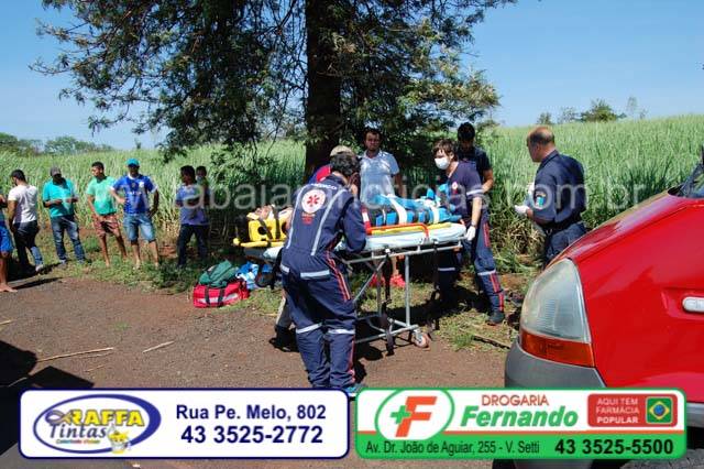 MOTOCICLISTA FICA GRAVEMENTE FERIDO EM ACIDENTE NA CURVA DO ‘S’ NA PR 431