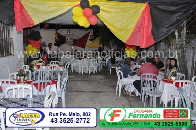TERCEIRA EDIÇÃO DO JANTAR ALEMÃO DA ORDEM DEMOLAY EM JACAREZINHO