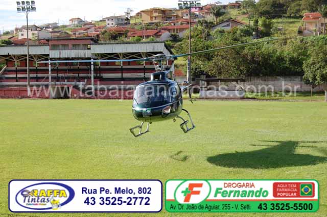 HELICÓPTERO DO SAMU REALIZA TRANSFERÊNCIA DE PACIENTE PARA JACAREZINHO