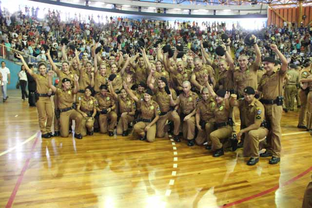 Termina o curso de formação de soldados da Policia Militar em todo o estado