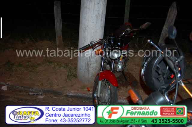 Motociclista fratura mandíbula após sofrer queda de moto na Vila Sett