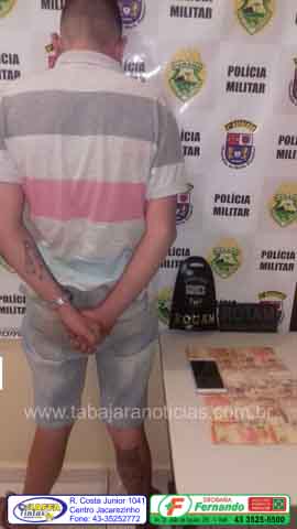 Bandidos são presos após assaltar mercado em Santo Antonio da Platina