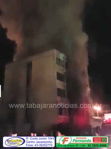 incêndio hotel