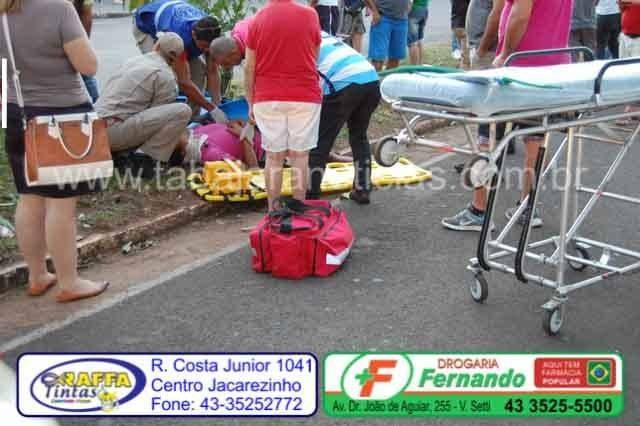 Acidente de moto - Tabajara Noticias