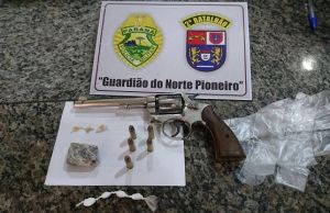 Policia Militar encontra arma e drogas em berço de criança em Jacarezinho