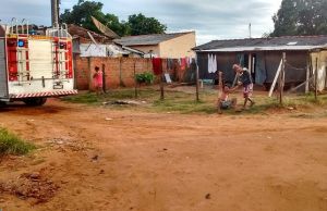 Bombeiros atendem a chamado de incêndio em residencia no Nossa Senhora das Graças