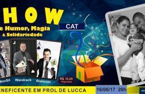 Show de Mágica em prol do Lucca