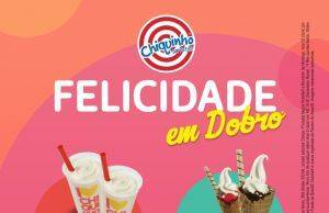 Chiquinho Sorvetes ultima semana da promoção felicidade em dobro da loja de Jacarezinho.