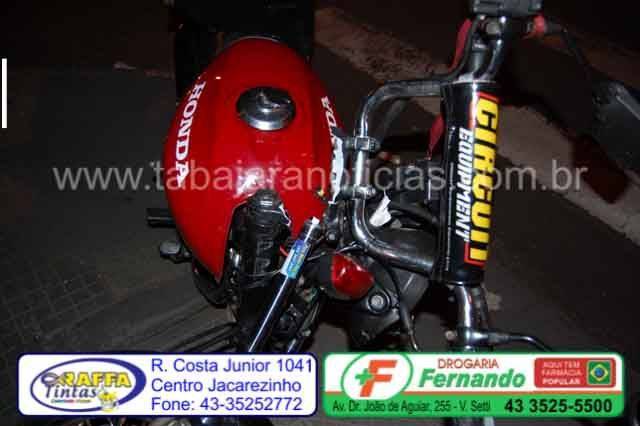 Acidente de moto - Tabajara Noticias