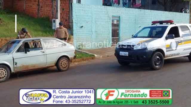 prisão com revolver - Tabajara Noticias