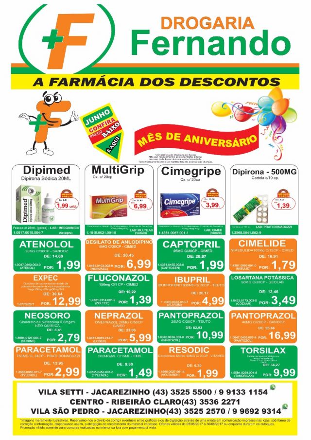 Drogaria Fernando - Tabajara Noticias