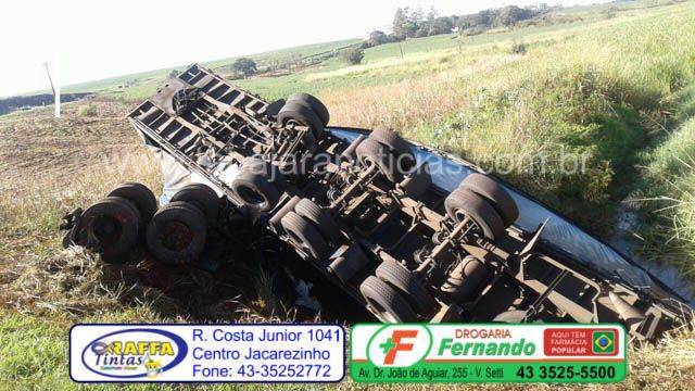 Acidente caminhão - Tabajara Noticias