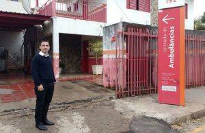 Secretário de Saúde de Jacarezinho visita Base do SAMU.
