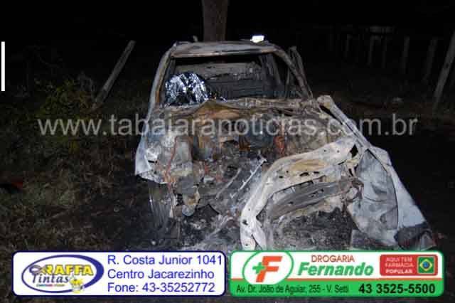 Jovem morre queimada em acidente - Tabajara Noticias
