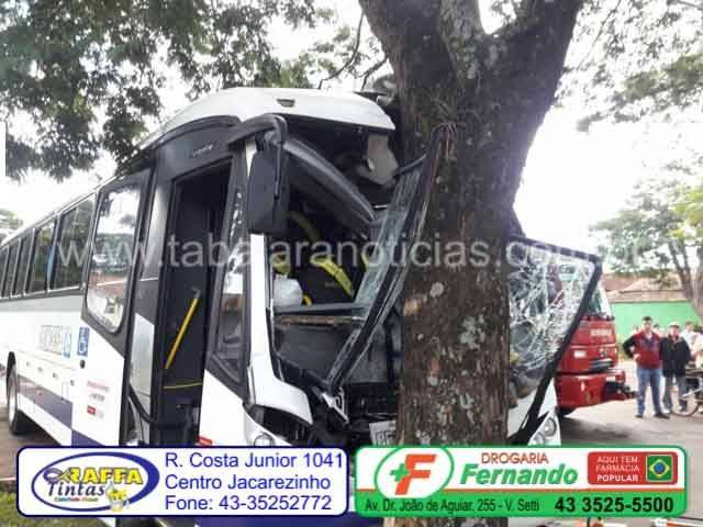 Acidente de ônibus - Tabajara Noticias