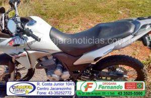 Motociclista sofre queda de moto no km 28 da BR 153 em Jacarezinho.