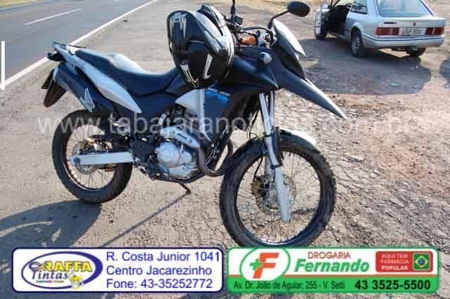 Acidente moto BR 153 - Tabajara Noticias