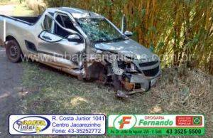 Dois acidente quase ao mesmo tempo na BR 153 deixam uma pessoa ferida