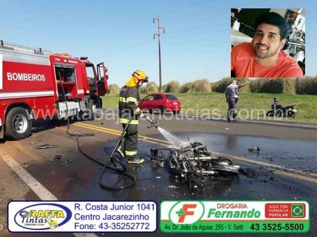 Jovem morre em acidente com Hornet