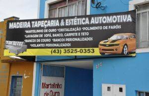 Agora em Jacarezinho Madeira Tapeçaria e estética automotiva.