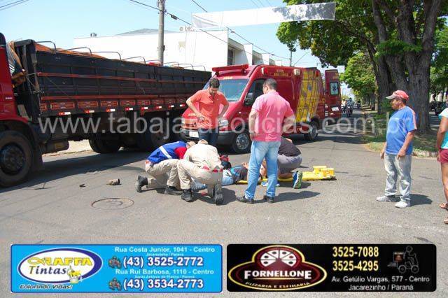 Acidente de moto - Tabajara Noticias