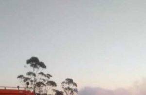 Caminhão carregado com 30 toneladas de dinamite pega fogo na PR 092