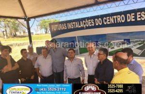 Secretário estadual de saúde inaugura novas instalações do núcleo de vigilância entomológica em Jacarezinho