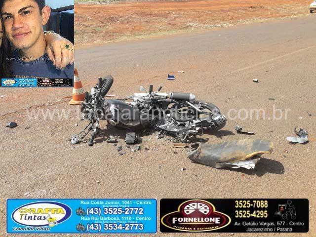 Acidente de moto fatal - Tabajara Noticias