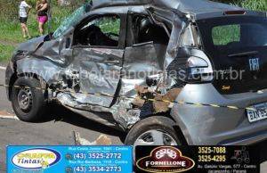 Idoso morre e outro fica gravemente ferido em grave acidente na PR 431 em Jacarezinho