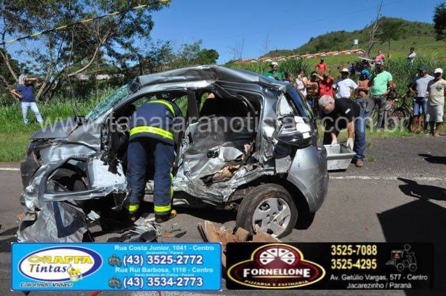 Acidente fatal em Jacarezinho - Tabajara Noticias