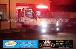 Homem leva várias facadas em Jacarezinho